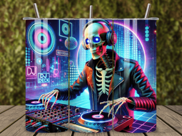 Download DJ Music Party Nightlife Tumbler Wraps - Premium Resources