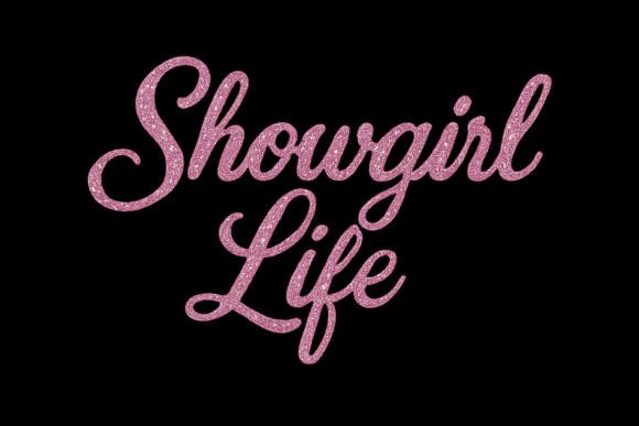 Download Showgirl Energy Neon Glitter PNG - Show Collection