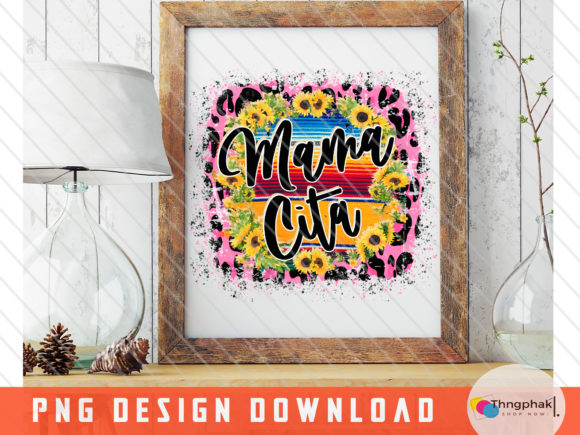 Download Mama Cita Leopard Png, Mama Serape - Premium Bundle