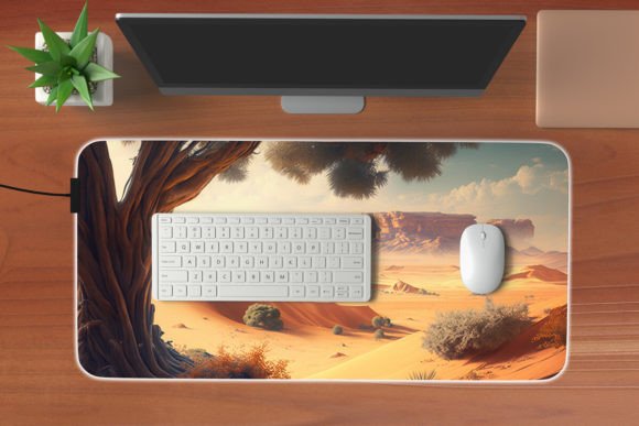 Download Mouse Pad with Built-in Light Mockup - Light mockup Collection