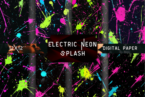 Download Electric Neon Splash - Neon splash Collection