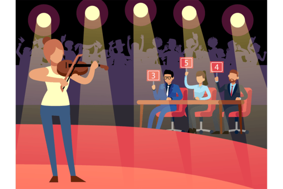 Download Talent Show. Creative Competition. Woman - Show Collection