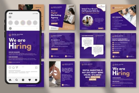 Download Digital Marketing Branding Social Media - Marketing Collection